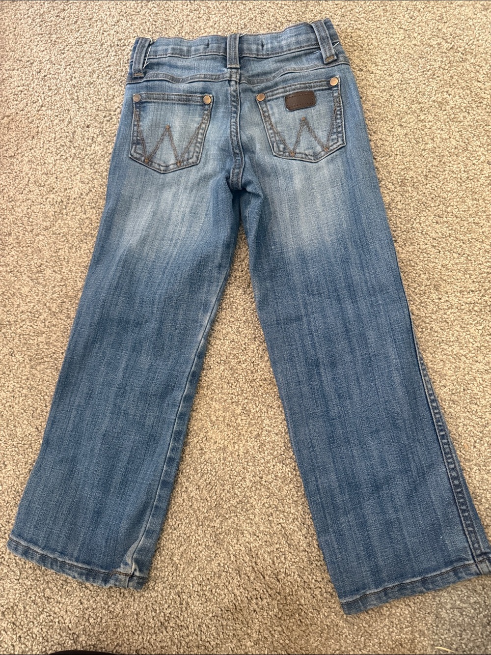 Wrangler Men's Light Blue Bootcut Jeans